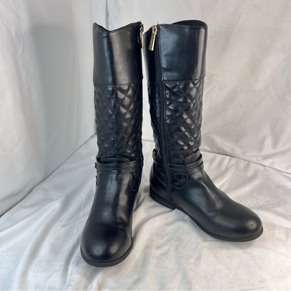 Michael Kors Makena Black Boots Size 5 - Picture 3 of 11